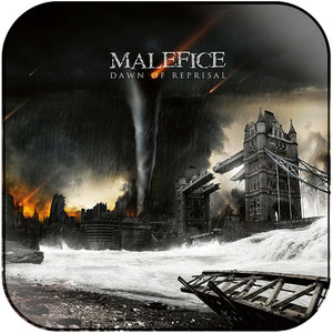 Malefice Dawn Of Reprisal Album Cover Sticker Malefice Dawn Of Reprisal Album Cover Sticker