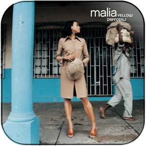 Malia Yellow Daffodils Album Cover Sticker Malia Yellow Daffodils Album Cover Sticker