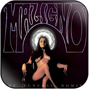 Maligno The Funeral Domine Album Cover Sticker Maligno The Funeral Domine Album Cover Sticker