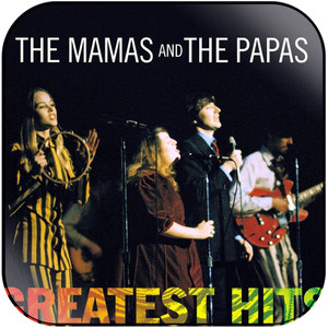 The Mamas and the Papas Greatest Hits Album Cover Sticker The Mamas and the Papas Greatest Hits Album Cover Sticker