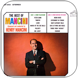 Henry Mancini The Best Of Mancini Album Cover Sticker Henry Mancini The Best Of Mancini Album Cover Sticker