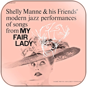 Shelly Manne My Fair Lady Album Cover Sticker Shelly Manne My Fair Lady Album Cover Sticker
