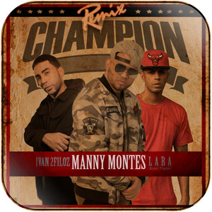 Manny Montes Champion Remix Album Cover Sticker Manny Montes Champion Remix Album Cover Sticker