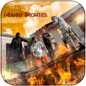 Manny Montes Linea De Fuego Album Cover Sticker Manny Montes Linea De Fuego Album Cover Sticker