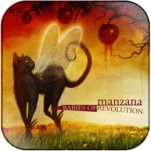 Manzana Babies Of Revolution Album Cover Sticker Manzana Babies Of Revolution Album Cover Sticker