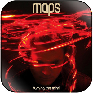 Maps Turning The Mind Album Cover Sticker Maps Turning The Mind Album Cover Sticker