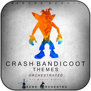 The Marcus Hedges Trend Orchestra Crash Bandicoot Themes Orchestrated Album Cover Sticker The Marcus Hedges Trend Orchestra Crash Bandicoot Themes Orchestrated Album Cover Sticker