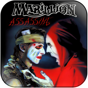 Marillion Assassing Album Cover Sticker Marillion Assassing Album Cover Sticker