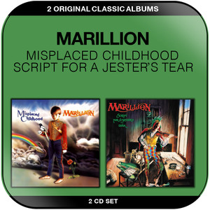 Marillion Misplaced Childhood Script For A Jesters Tear Album Cover Sticker Marillion Misplaced Childhood Script For A Jesters Tear Album Cover Sticker