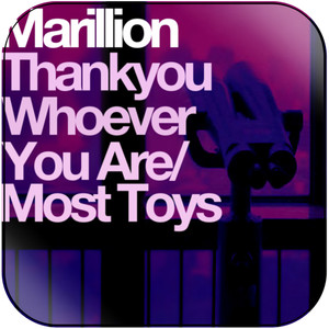 Marillion Thankyou Whoever You Are Most Toys-2 Album Cover Sticker Marillion Thankyou Whoever You Are Most Toys-2 Album Cover Sticker