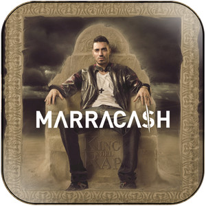 Marracash King Del Rap Album Cover Sticker