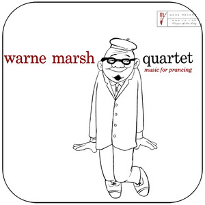Warne Marsh Music For Prancing Album Cover Sticker Warne Marsh Music For Prancing Album Cover Sticker