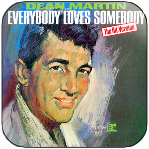 Dean Martin Everybody Loves Somebody Album Cover Sticker Dean Martin Everybody Loves Somebody Album Cover Sticker