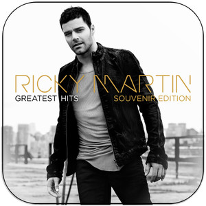 Ricky Martin Greatest Hits Souvenir Edition Album Cover Sticker