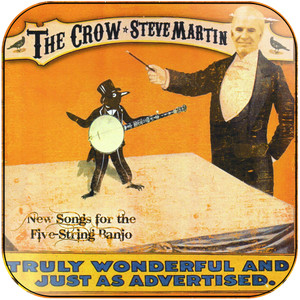 Steve Martin The Crow Album Cover Sticker Steve Martin The Crow Album Cover Sticker