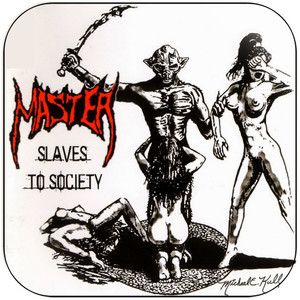 Master Slaves To Society Album Cover Sticker Master Slaves To Society Album Cover Sticker