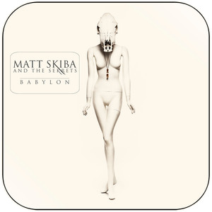 Matt Skiba and The Sekrets Babylon Album Cover Sticker Matt Skiba and The Sekrets Babylon Album Cover Sticker