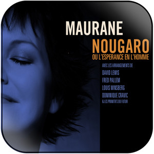 Maurane Nougaro Ou Lesprance En Lhomme Album Cover Sticker Maurane Nougaro Ou Lesprance En Lhomme Album Cover Sticker