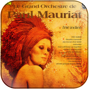 Paul Mauriat Lt Indien Album Cover Sticker Paul Mauriat Lt Indien Album Cover Sticker