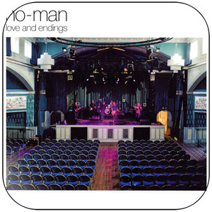 No-Man Love And Endings Album Cover Sticker