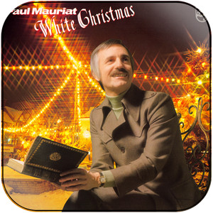 Paul Mauriat White Christmas Album Cover Sticker Paul Mauriat White Christmas Album Cover Sticker