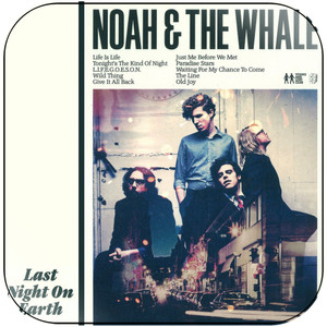 Noah and the Whale Last Night On Earth Album Cover Sticker Noah and the Whale Last Night On Earth Album Cover Sticker