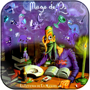 Mago de Oz La Leyenda De La Mancha Album Cover Sticker