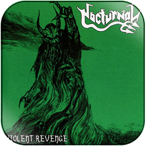 Nocturnal Violent Revenge Album Cover Sticker Nocturnal Violent Revenge Album Cover Sticker