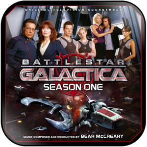 Bear McCreary Battlestar Galactica Season 1 Album Cover Sticker Bear McCreary Battlestar Galactica Season 1 Album Cover Sticker