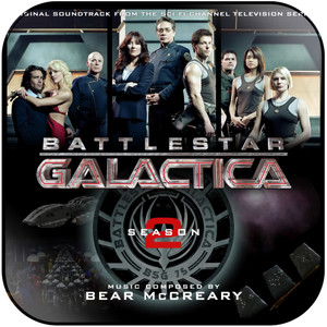 Bear McCreary Battlestar Galactica Season 2 Album Cover Sticker Bear McCreary Battlestar Galactica Season 2 Album Cover Sticker