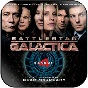 Bear McCreary Battlestar Galactica Season 4 Album Cover Sticker Bear McCreary Battlestar Galactica Season 4 Album Cover Sticker
