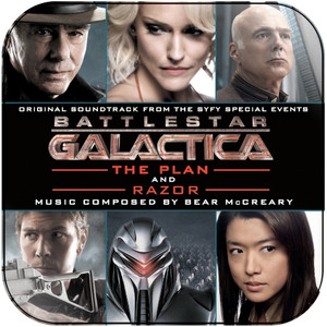 Bear McCreary Battlestar Galactica The Plan And Razor Album Cover Sticker Bear McCreary Battlestar Galactica The Plan And Razor Album Cover Sticker