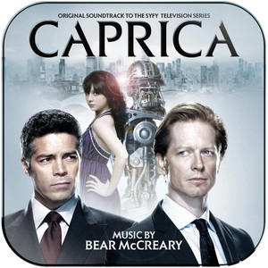 Bear McCreary Caprica Album Cover Sticker Bear McCreary Caprica Album Cover Sticker