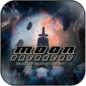 Bear McCreary Moon Breakers Album Cover Sticker Bear McCreary Moon Breakers Album Cover Sticker