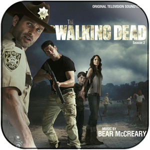 Bear McCreary The Walking Dead Season 2 Album Cover Sticker Bear McCreary The Walking Dead Season 2 Album Cover Sticker