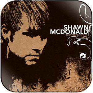 Shawn McDonald Scattered Pieces Live Album Cover Sticker Shawn McDonald Scattered Pieces Live Album Cover Sticker