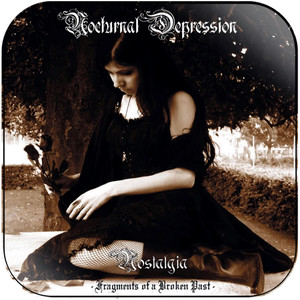 Nocturnal Depression Nostalgia  Fragments Of A Broken Past Album Cover Sticker