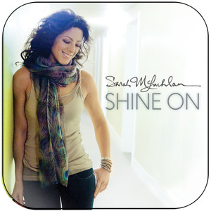 Sarah McLachlan Shine On Album Cover Sticker Sarah McLachlan Shine On Album Cover Sticker