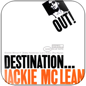 Jackie McLean Destination Out Album Cover Sticker Jackie McLean Destination Out Album Cover Sticker