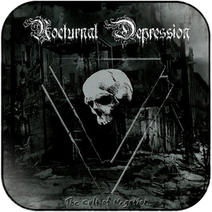 Nocturnal Depression The Cult Of Negation-2 Album Cover Sticker