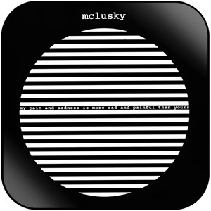 Mclusky My Pain And Sadness Is More Sad And Painful Than Yours Album Cover Sticker Mclusky My Pain And Sadness Is More Sad And Painful Than Yours Album Cover Sticker
