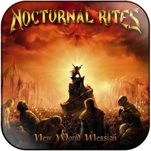 Nocturnal Rites New World Messiah Album Cover Sticker