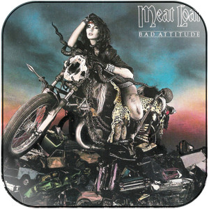 Meat Loaf Bad Attitude-1 Album Cover Sticker