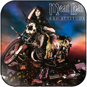 Meat Loaf Bad Attitude-2 Album Cover Sticker Meat Loaf Bad Attitude-2 Album Cover Sticker