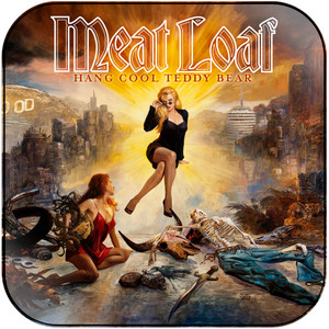 Meat Loaf Hang Cool Teddy Bear Album Cover Sticker