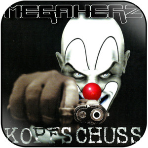 Megaherz Kopfschuss Album Cover Sticker Megaherz Kopfschuss Album Cover Sticker