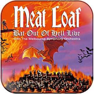 Melbourne Symphony Orchestra Bat Out Of Hell Live Album Cover Sticker Melbourne Symphony Orchestra Bat Out Of Hell Live Album Cover Sticker
