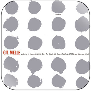 Gil Melle Patterns In Jazz Album Cover Sticker
