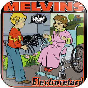 Melvins Electroretard Album Cover Sticker Melvins Electroretard Album Cover Sticker