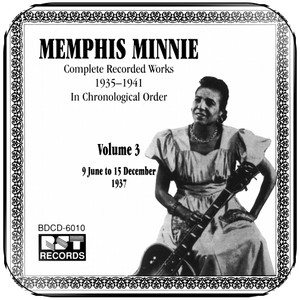 Memphis Minnie Complete Recorded Works 1935 1941 Volume 3 1937 Album Cover Sticker